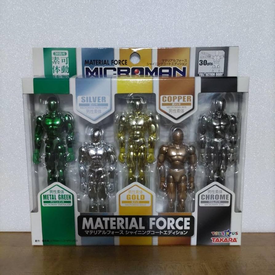 ミクロマン マテリアルフォース シャイニングコートエディション トイザらス限定 Amazon | トイザらス限定ミクロマン マテリアルフォース